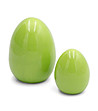 2 бр зелени декоративни фигурки Яйце 12x16 см-1 снимка