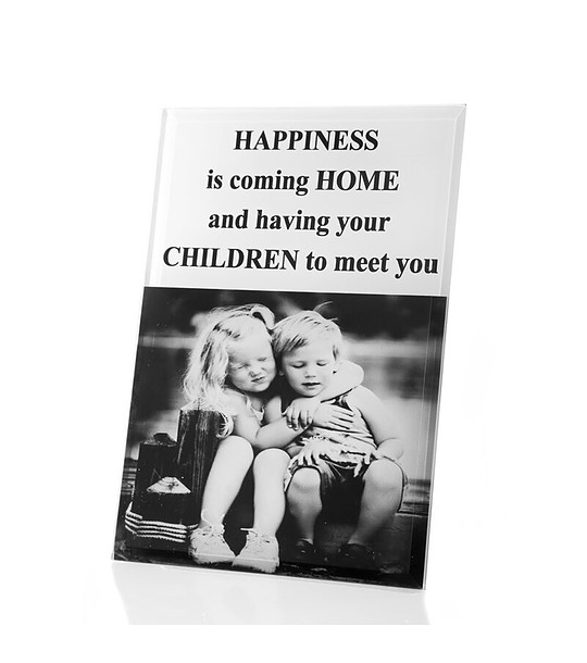 Стъклена рамка за снимка 12x18 см снимка