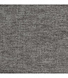Сиво шенилно перде с перделна лента 140x270 см-4 снимка