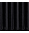 Черна велвет завеса с халки 140x260 см-3 снимка