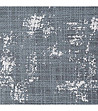 Светлосиня завеса със сребрист релефен ефект 140x250 см-4 снимка