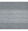 Сребристо перде на ивици с халки 140x250 см-4 снимка