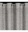 Сребриста завеса с релефна структура 135x250 см-4 снимка