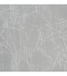 Бяло крепирано перде с лента 140x270 см-4 снимка