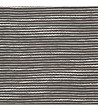 Сиво перде с хоризонтални нишки на халки 140x250 см-4 снимка
