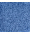 Тъмносиньо матово велурено перде с лента 140x250-4 снимка
