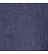 Тъмносиня завеса с ефект на кадифен щрайх 140x250 см-4 снимка