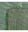 Зелена велурена кувертюра 200x220-3 снимка