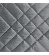 Сва велветова кувертюра с геометрични шевове 220x240-2 снимка