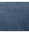 Синьо одеяло с блестящи нишки 150 x 200-4 снимка