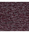 Бордово-бяло двулицево одеяло тип букле 150x200-4 снимка