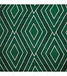 Зелено одеяло с геометричен десен 150x200-4 снимка