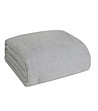 Сиво вафлено одеяло 200x220-2 снимка