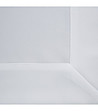 Бяла покривка с кант 145x400 см-3 снимка