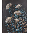 Черна цветна картина на платно 60x80-3 снимка