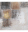 Бяла абстрактна картина 80x80-1 снимка
