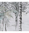 Сиво-бежова картина с пейзаж 45x60-1 снимка