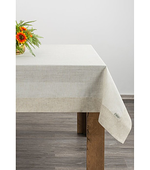 Покривка с декоративен бордюр 140x180 см снимка