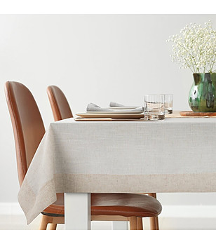 Покривка с декоративен кант 140x180 см снимка