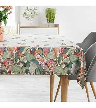 Покривка с ботаничен принт 160x240 см снимка