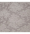 Сребриста покривка с цветя 160x300 см-3 снимка