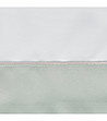 Екрю покривка с широк кант 145x350-2 снимка