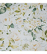 Бял спален комплект с флорален десен 220x200-4 снимка