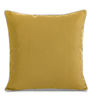 Жълта водоустойчива декоративна калъфка 45x45 снимка
