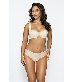 Бежов сутиен с повдигащ ефект SYLVIE снимка