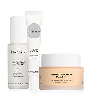 Комплект анти-ейдж грижа за лице и околоочен контур 3 части снимка