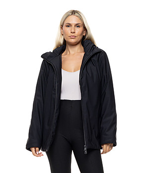 Черно яке с качулка Loretta снимка