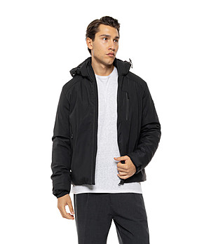 Черно яке с качулка Klark снимка