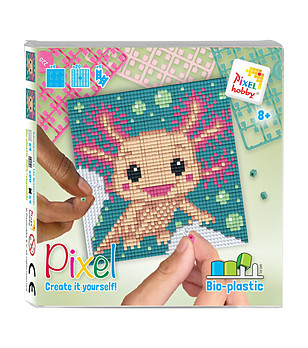 Комплект за мозайка Classic 48x48 пиксела с аксолотъл снимка