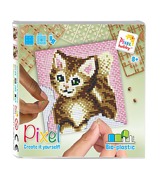 Креативен комплект мозайка Classic с коте снимка