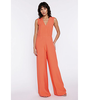 Оранжев гащеризон без ръкави снимка