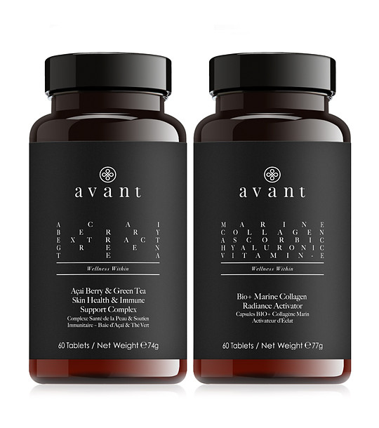 Комплект хранителни добавки AVANT MARINE COLLAGEN COMBO капсули снимка