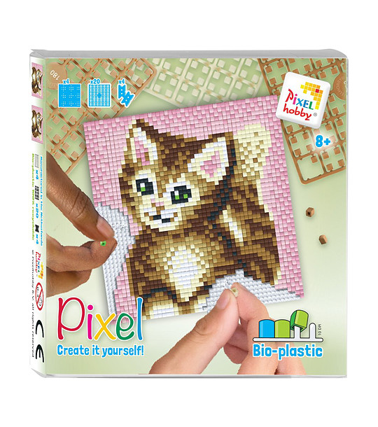 Креативен комплект мозайка Classic с коте снимка