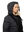 Черно яке с качулка Daphie-4 снимка