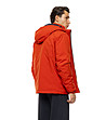 Оранжево мъжко яке с качулка Gustus-3 снимка