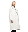 Дамско палто в цвят екрю Sarifa-1 снимка