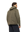 Мъжко зелено яке с качулка Brik-2 снимка