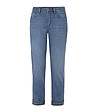 Светлосини дънки DENIM с права кройка-3 снимка