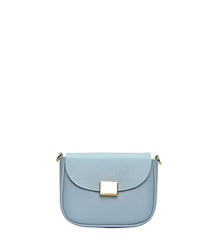 Светлосиня чанта през рамо Celeste снимка