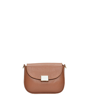 Кафява чанта през рамо снимка