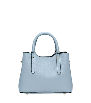 Светлосиня чанта Celeste с дълга дръжка снимка