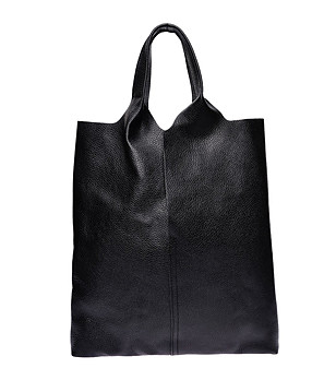 Чанта тип hobo в черно снимка