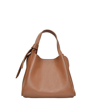 Кафява чанта tote снимка