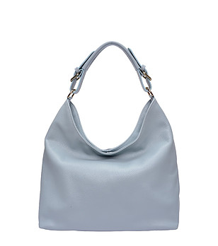 Светлосиня раменна чанта Celeste снимка