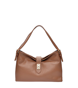 Кожена чанта за рамо снимка