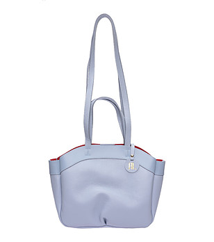 Светлосиня чанта за рамо Celeste снимка
